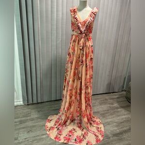 🌸AMTIOUS floral long dress ✨